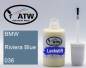 Preview: BMW, Riviera Blue, 036: 20ml Lackstift, von ATW Autoteile West.